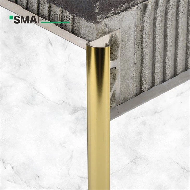 round TILE corner stainless profile
