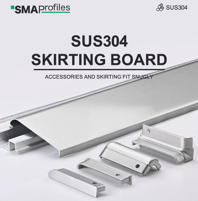 Plinthe SS pour la décoration