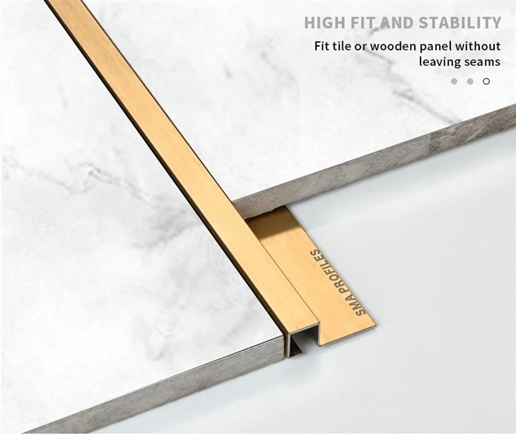 SMAProfiles New Tile Bathrooms Tile Accessories Corner Floor Transition Angle Tile Edging Trim
